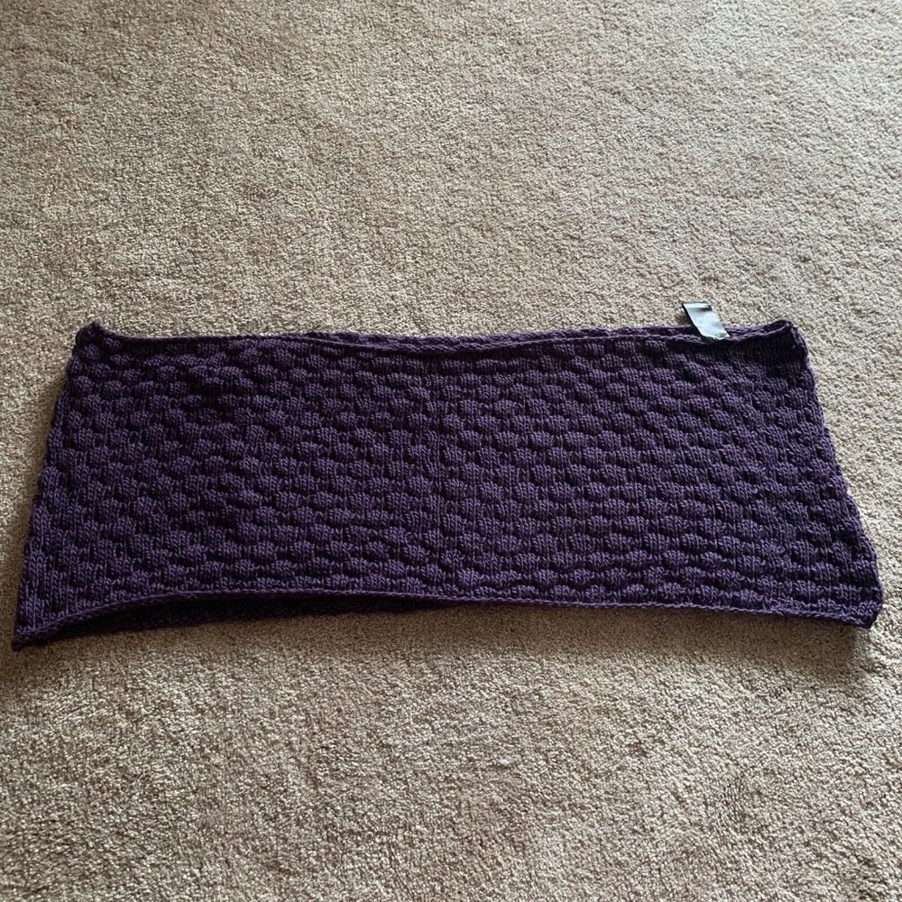 TCM Womens Purple 32"X12" Infinity Scarf